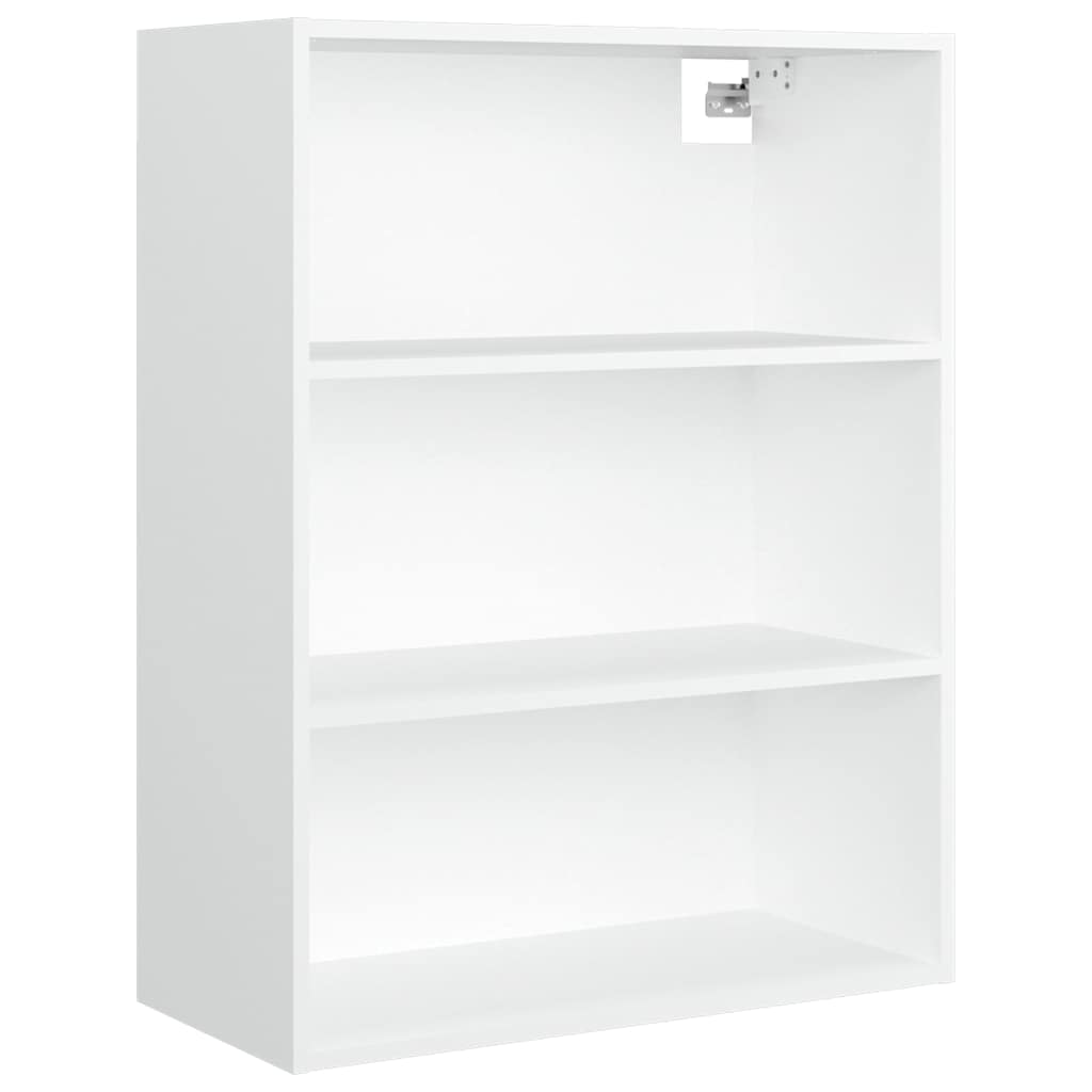 Hanging Wall Cabinet White 69,5x32,5x90 cm