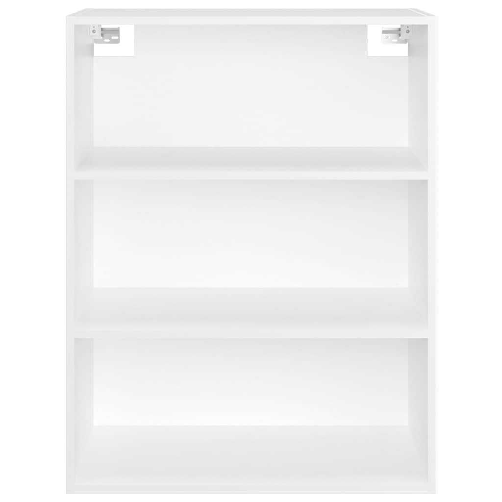 Hanging Wall Cabinet White 69,5x32,5x90 cm