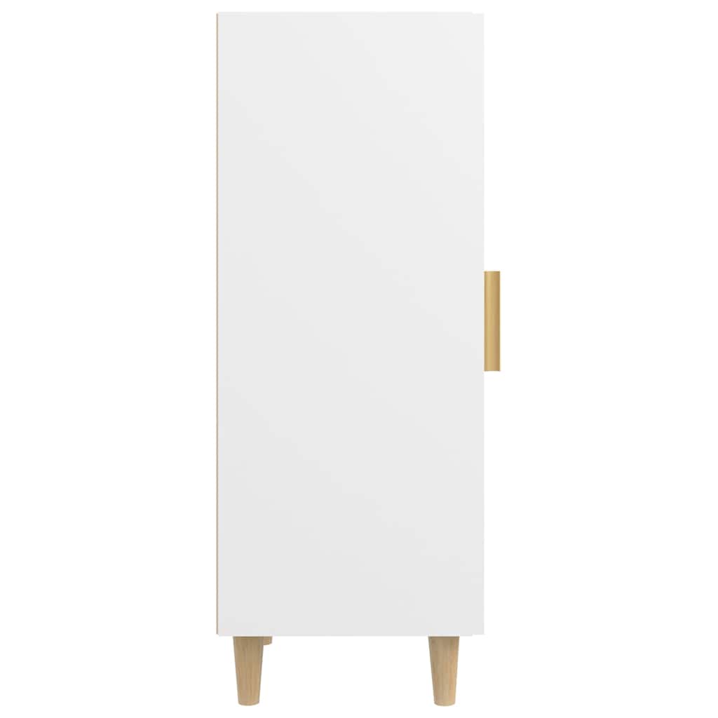 812321 vidaXL Sideboard White 34,5x34x90 cm Engineered Wood
