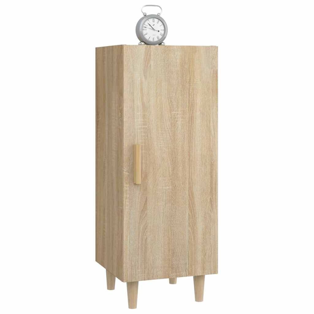 812324 vidaXL Sideboard Sonoma Oak 34,5x34x90 cm Engineered Wood