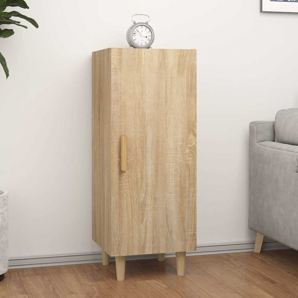 812324 vidaXL Sideboard Sonoma Oak 34,5x34x90 cm Engineered Wood