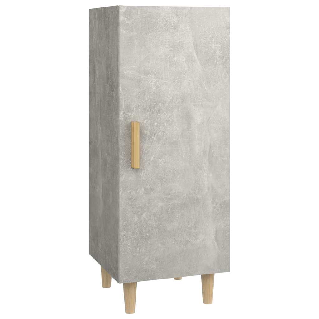812325 vidaXL Sideboard Concrete Grey 34,5x34x90 cm Engineered Wood