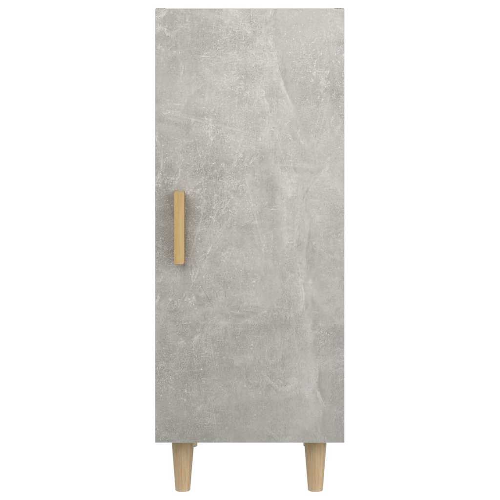 812325 vidaXL Sideboard Concrete Grey 34,5x34x90 cm Engineered Wood