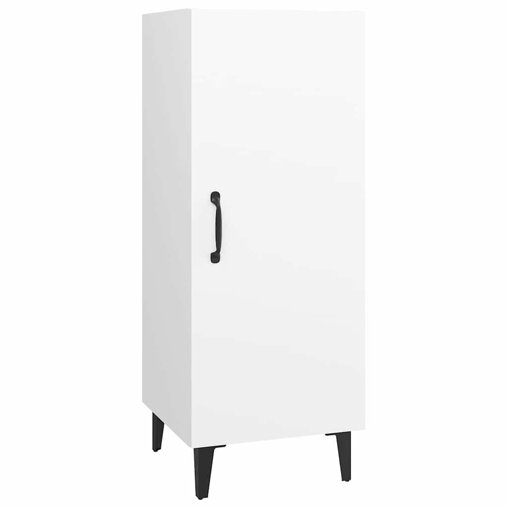 812330 vidaXL Sideboard White 34,5x34x90 cm Engineered Wood