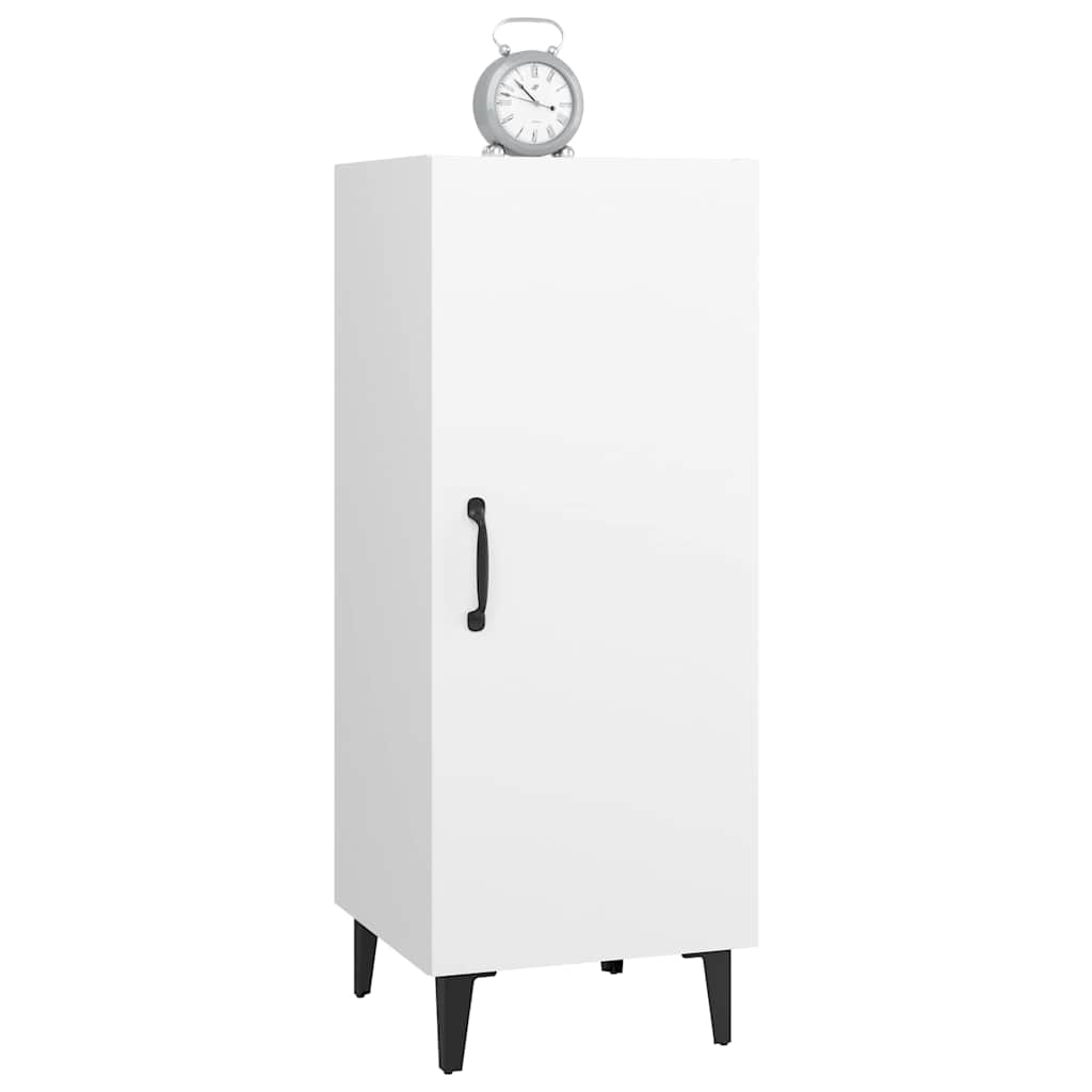 812330 vidaXL Sideboard White 34,5x34x90 cm Engineered Wood