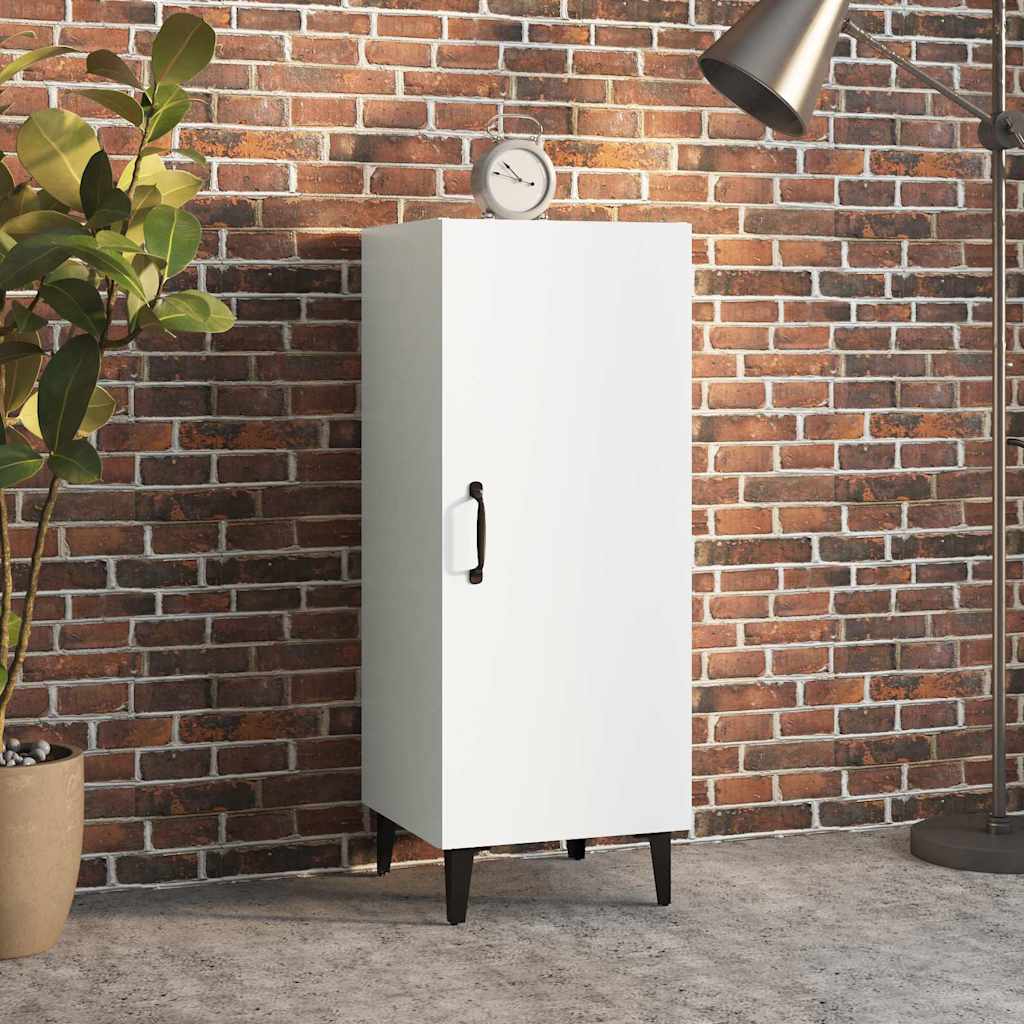 812330 vidaXL Sideboard White 34,5x34x90 cm Engineered Wood