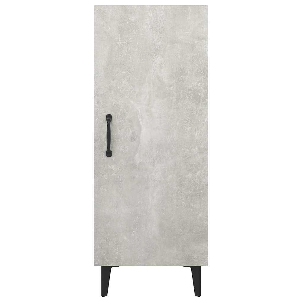 812334 vidaXL Sideboard Concrete Grey 34,5x34x90 cm Engineered Wood