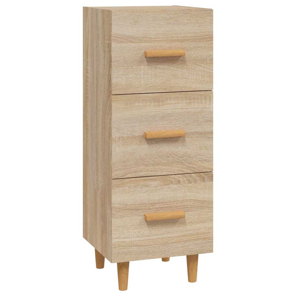 Sideboard Sonoma Oak 34,5x34x90 cm Engineered Wood