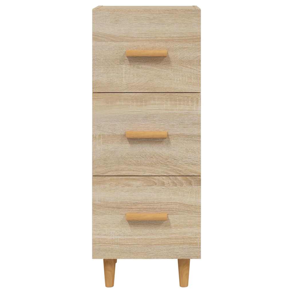 Sideboard Sonoma Oak 34,5x34x90 cm Engineered Wood