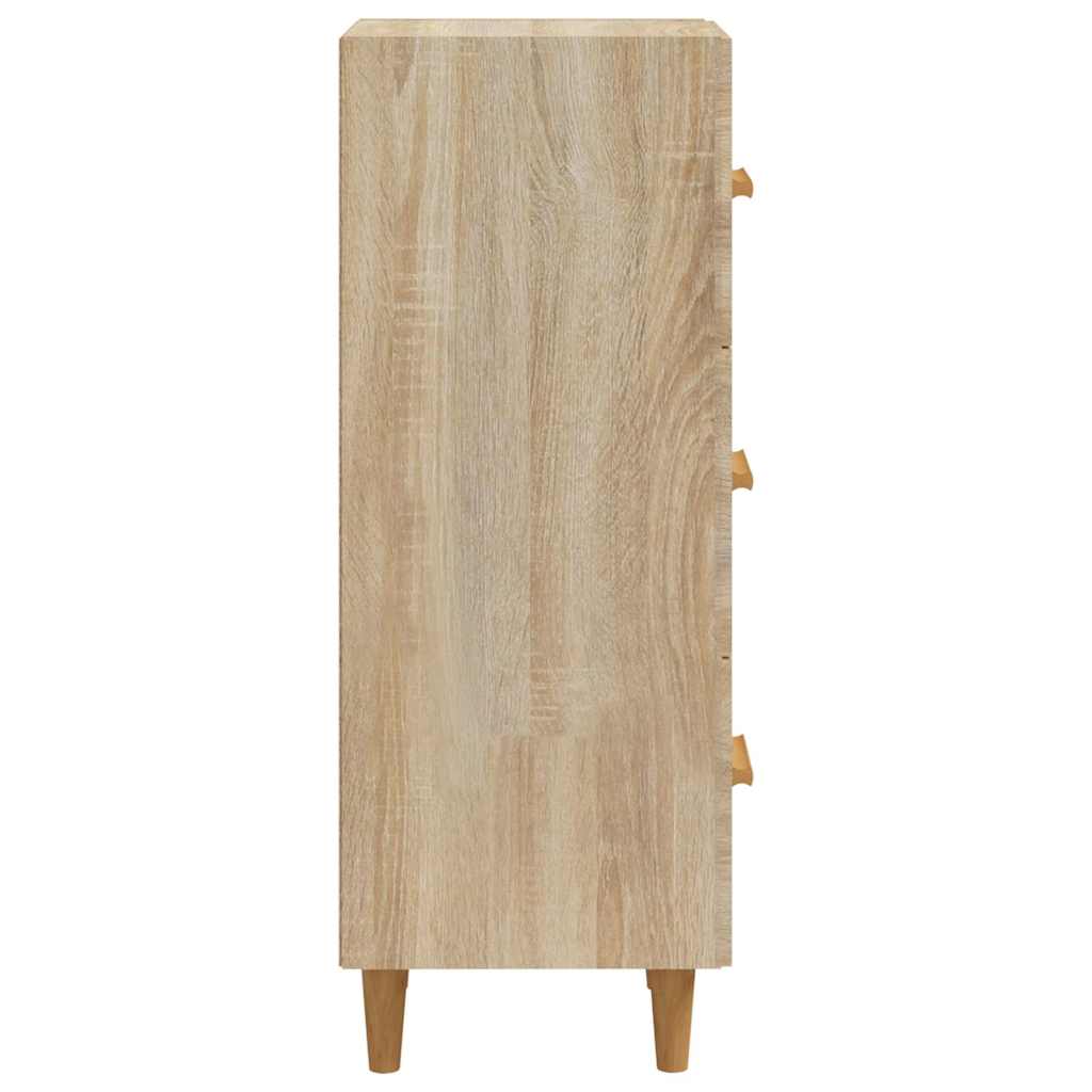 Sideboard Sonoma Oak 34,5x34x90 cm Engineered Wood