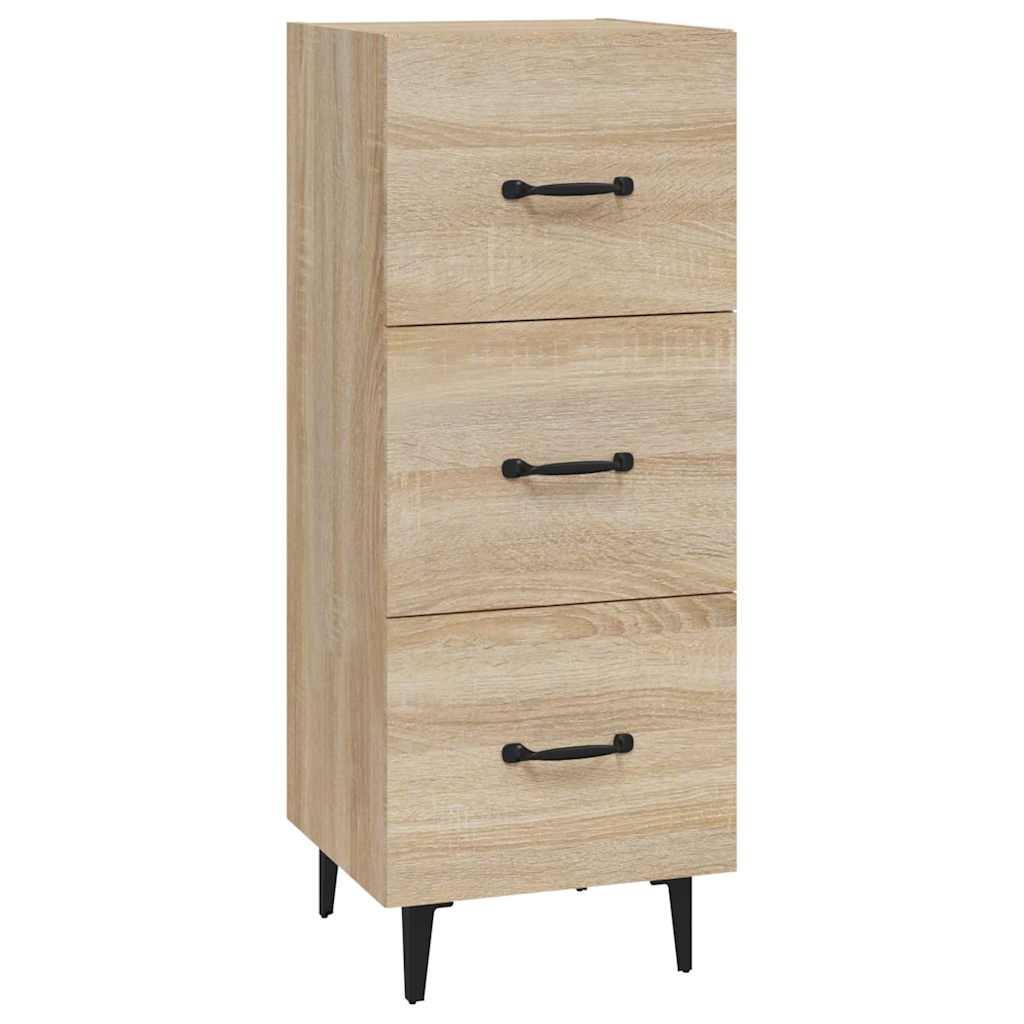 Sideboard Sonoma Oak 34,5x34x90 cm Engineered Wood