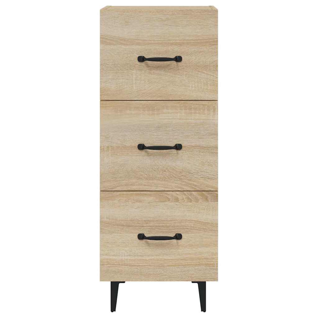 Sideboard Sonoma Oak 34,5x34x90 cm Engineered Wood