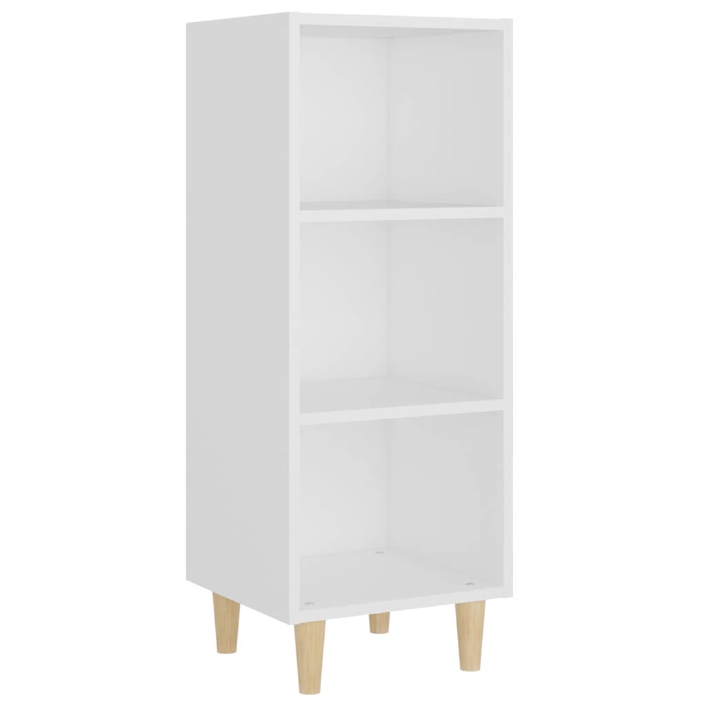 812375 vidaXL Sideboard White 34,5x32,5x90 cm Engineered Wood