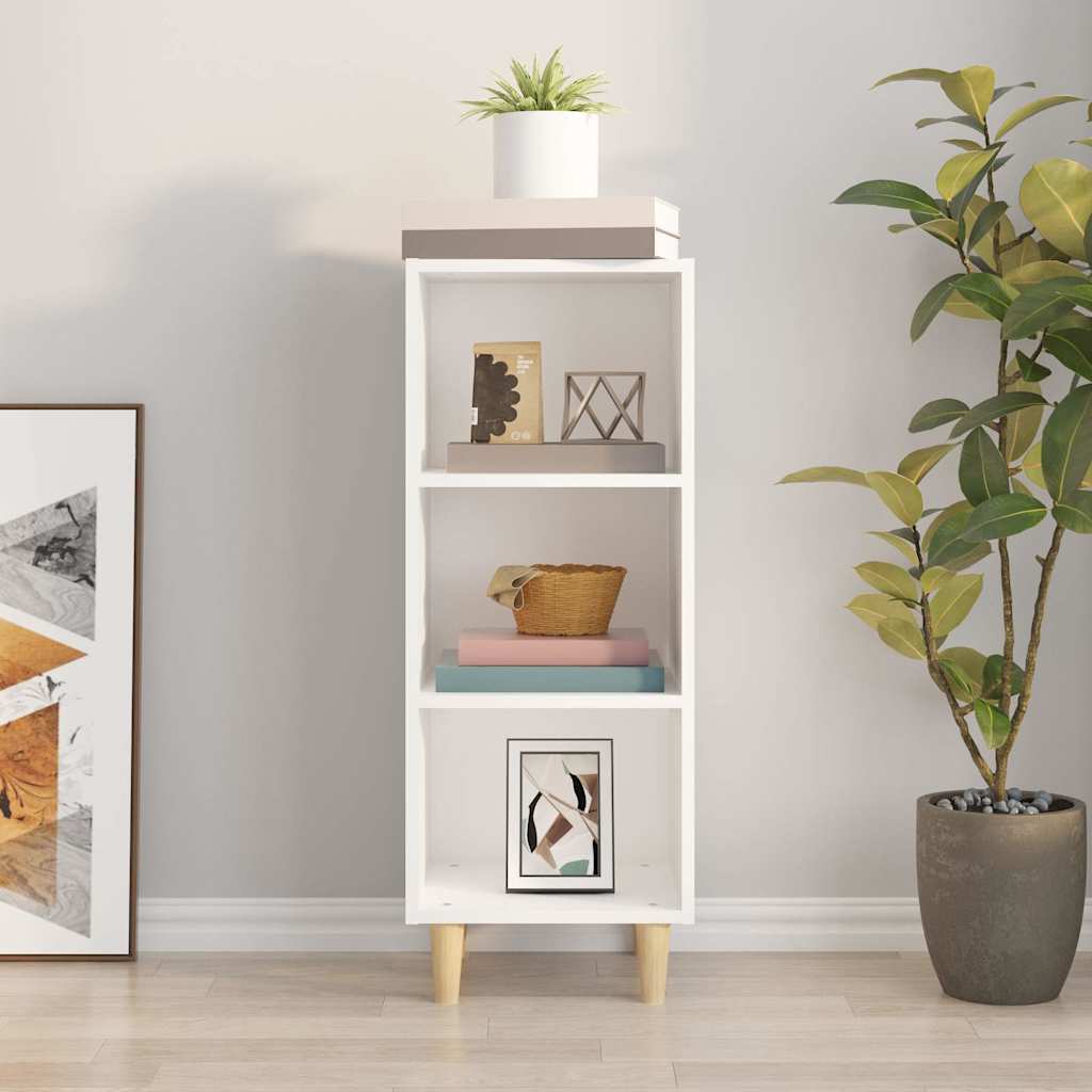 812375 vidaXL Sideboard White 34,5x32,5x90 cm Engineered Wood