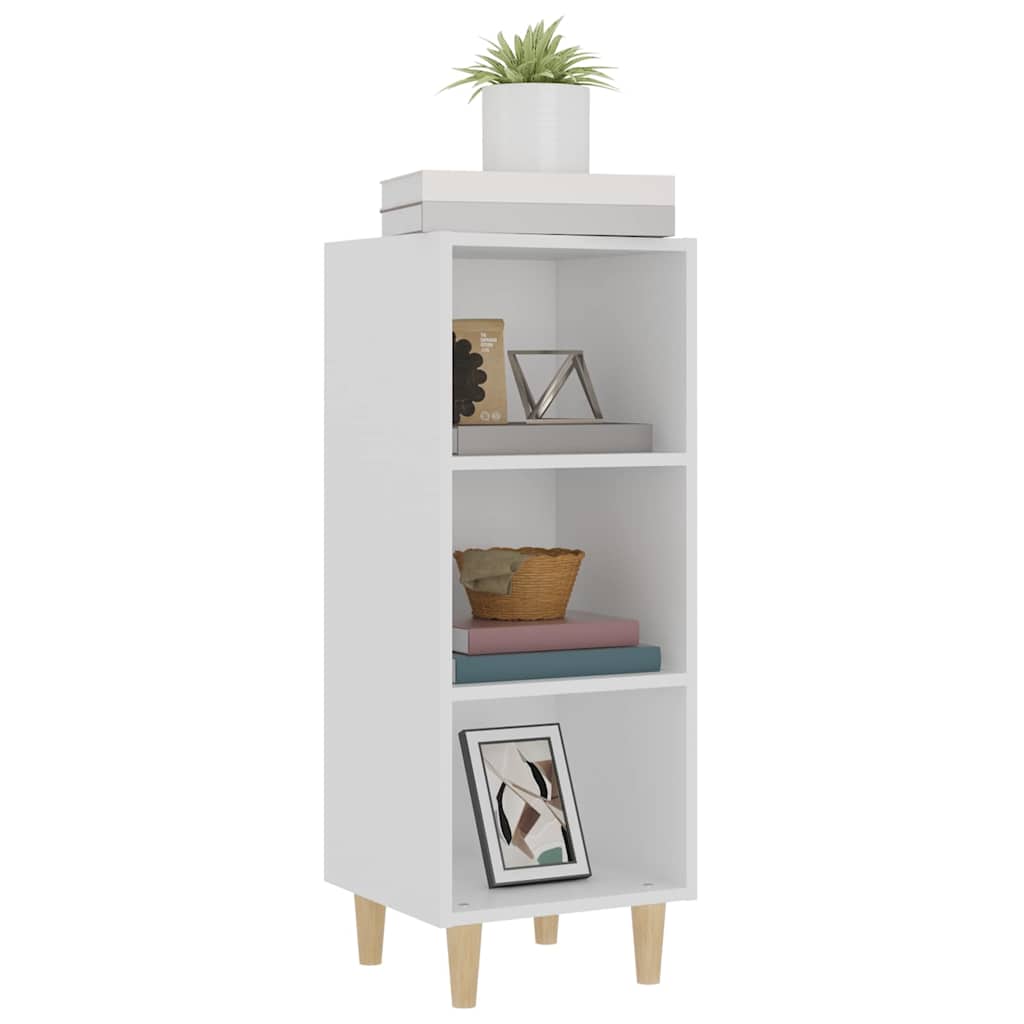 812375 vidaXL Sideboard White 34,5x32,5x90 cm Engineered Wood
