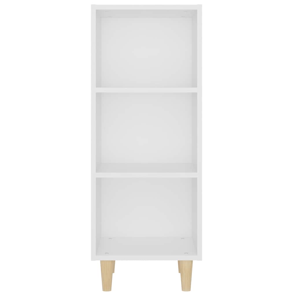 812375 vidaXL Sideboard White 34,5x32,5x90 cm Engineered Wood