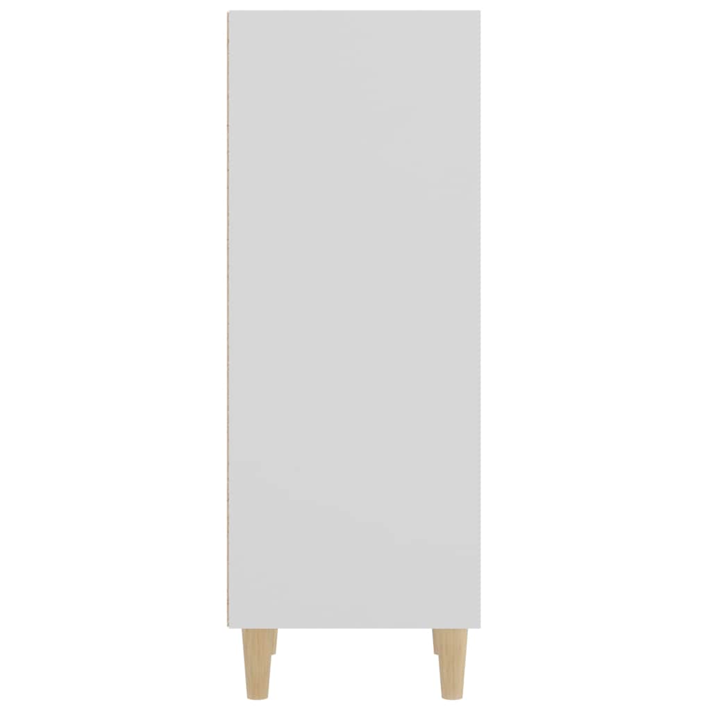 812375 vidaXL Sideboard White 34,5x32,5x90 cm Engineered Wood