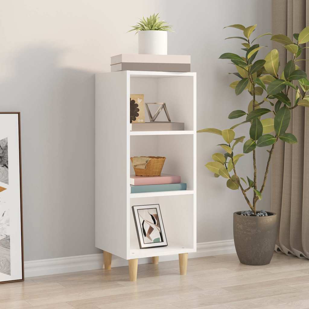 812375 vidaXL Sideboard White 34,5x32,5x90 cm Engineered Wood