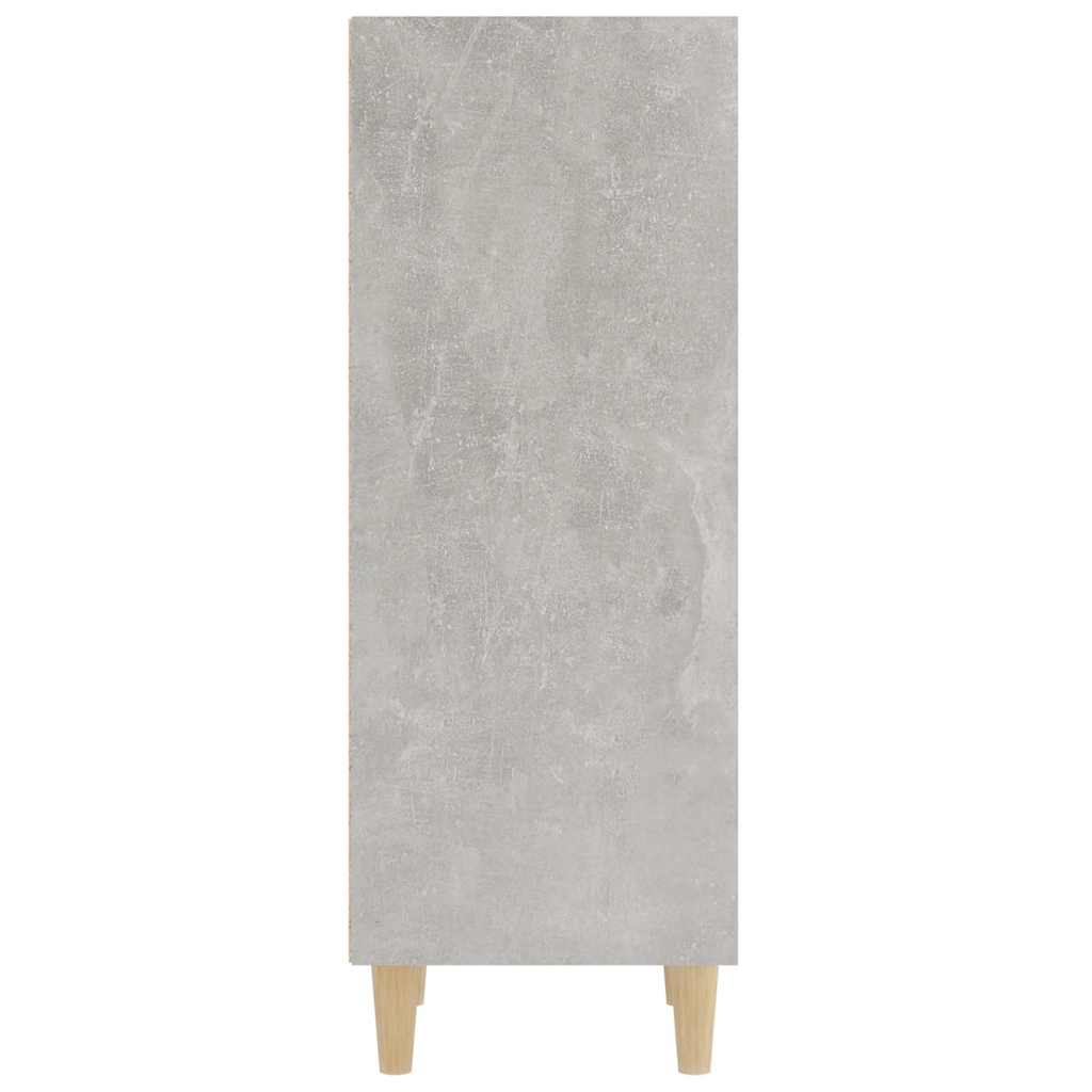 812379 vidaXL Sideboard Concrete Grey 34,5x32,5x90 cm Engineered Wood