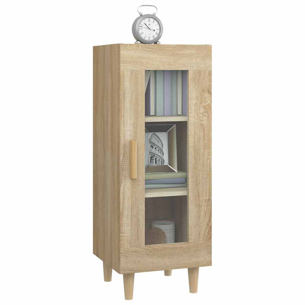 Sideboard Sonoma Oak 34,5x34x90 cm Engineered Wood