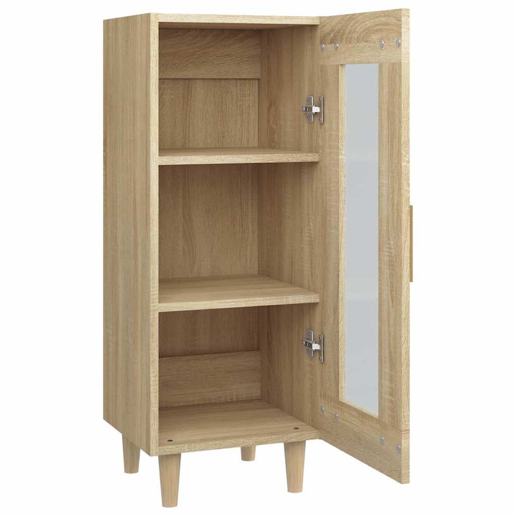 Sideboard Sonoma Oak 34,5x34x90 cm Engineered Wood