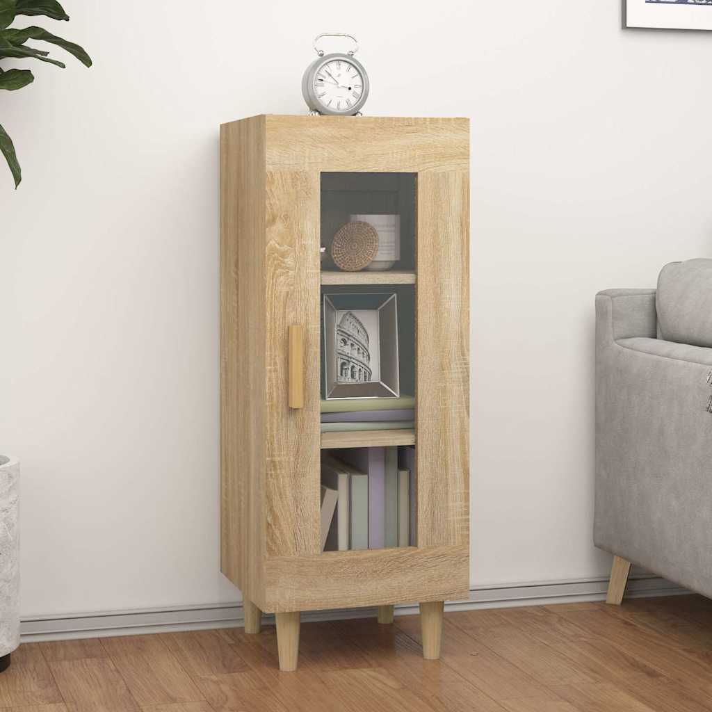 Sideboard Sonoma Oak 34,5x34x90 cm Engineered Wood