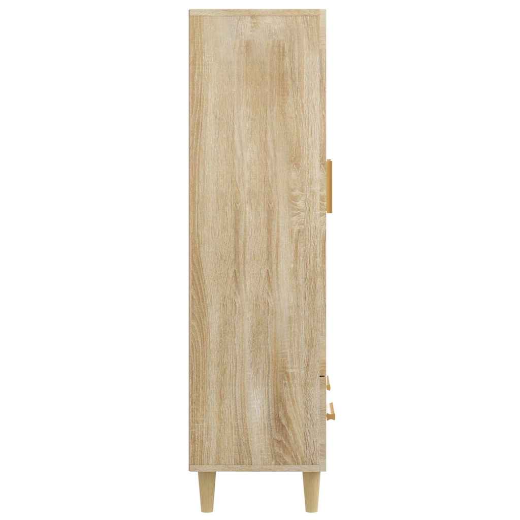Highboard Sonoma Oak 70x31x115 cm Engineered Wood
