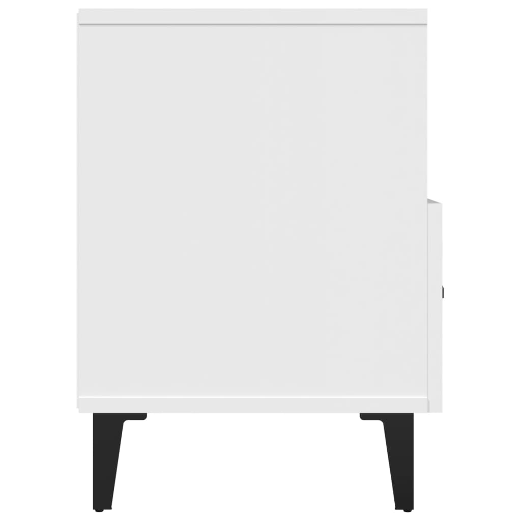 vidaXL TV Cabinet White 80x36x50 cm Engineered Wood