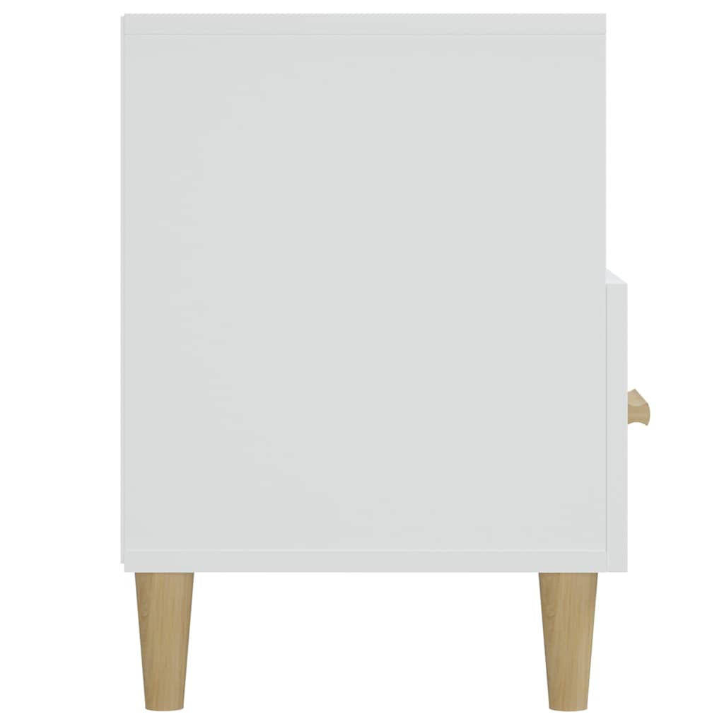 812600 vidaXL TV Cabinet White 102x36x50 cm Engineered Wood
