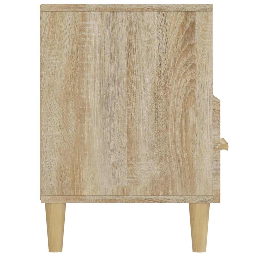 812603 vidaXL TV Cabinet Sonoma Oak 102x36x50 cm Engineered Wood