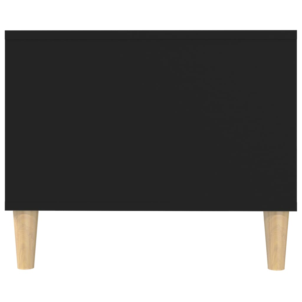 Coffee Table Black 102x50x40 cm Engineered Wood
