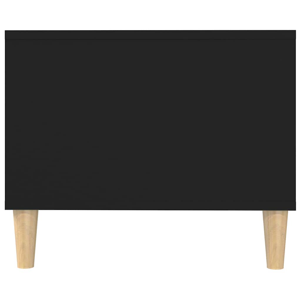 Coffee Table Black 102x50x40 cm Engineered Wood