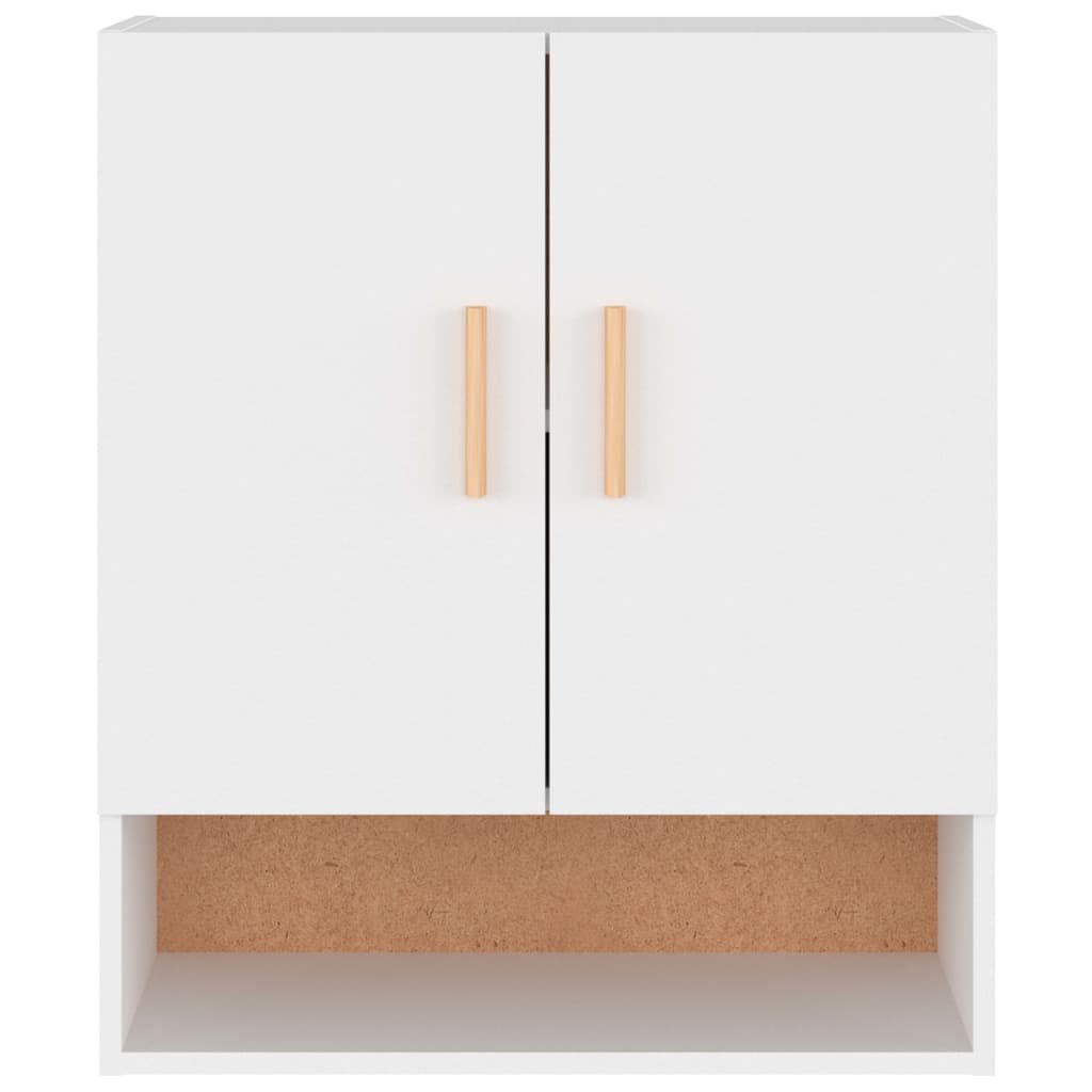 Wall Cabinet White 60x31x70 cm Engineered Wood