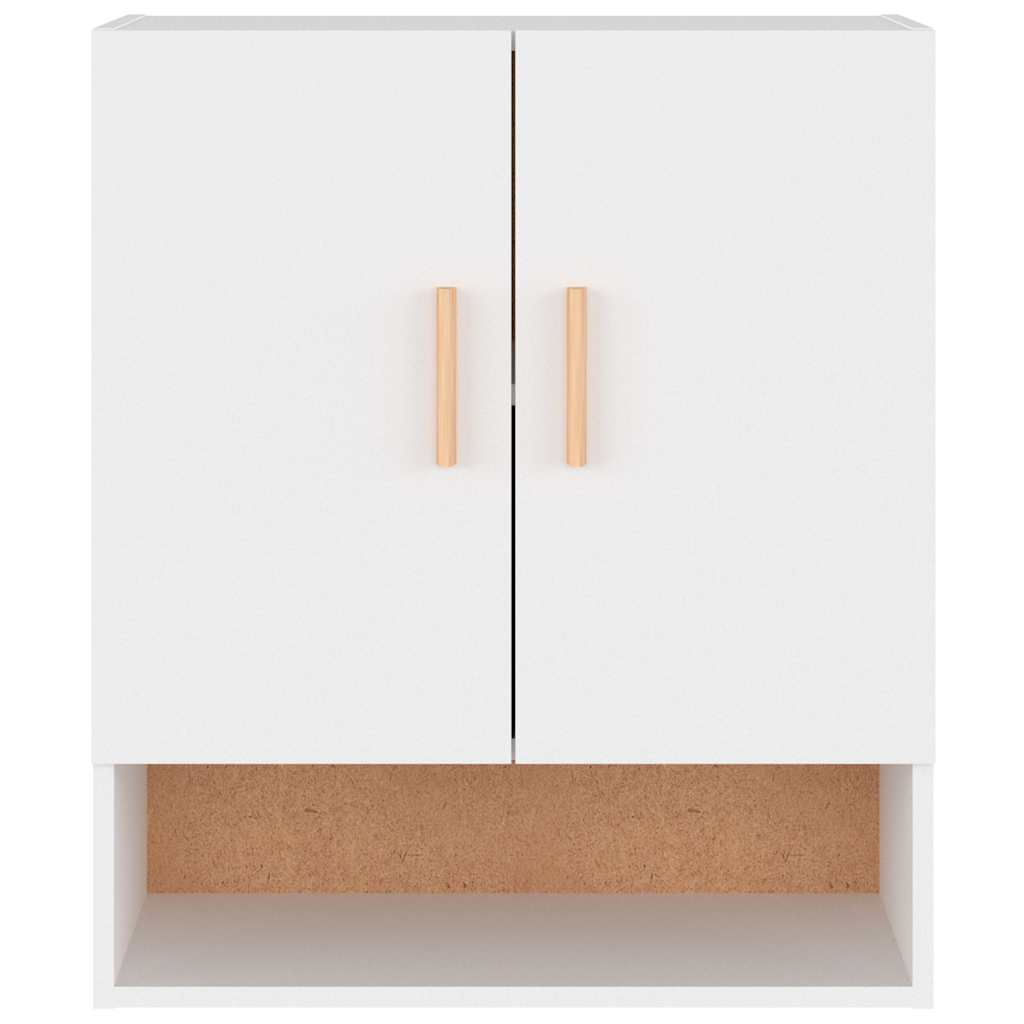 812870 vidaXL Wall Cabinet White 60x31x70 cm Engineered Wood