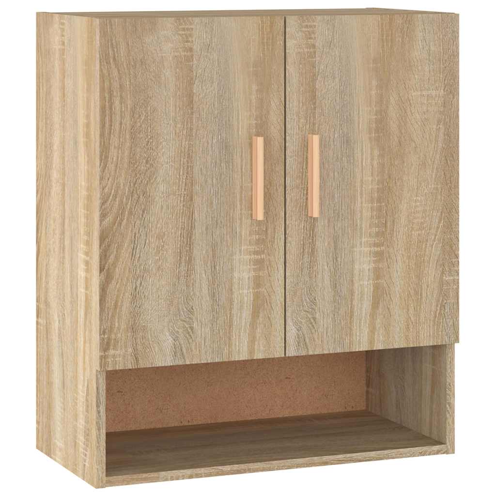 812873 vidaXL Wall Cabinet Sonoma Oak 60x31x70 cm Engineered Wood