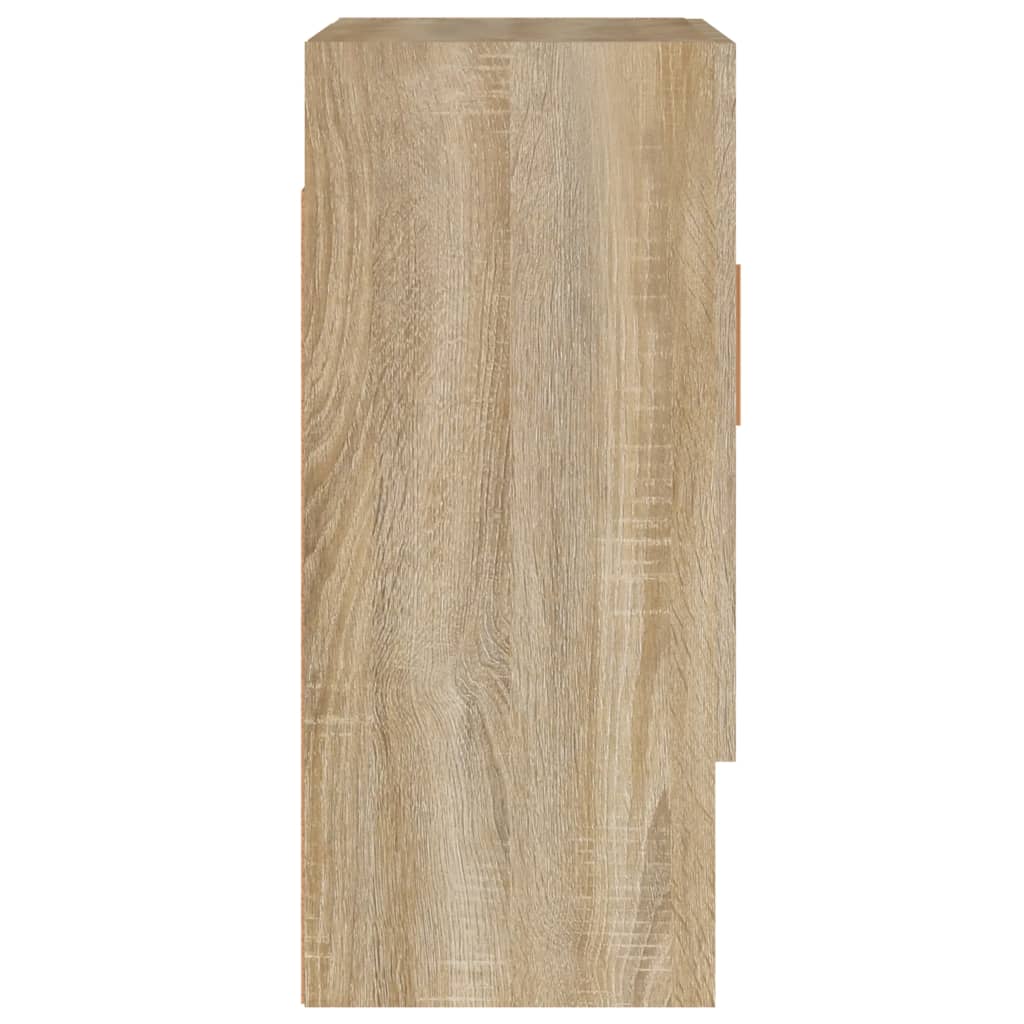 Wall Cabinet Sonoma Oak 60x31x70 cm Engineered Wood