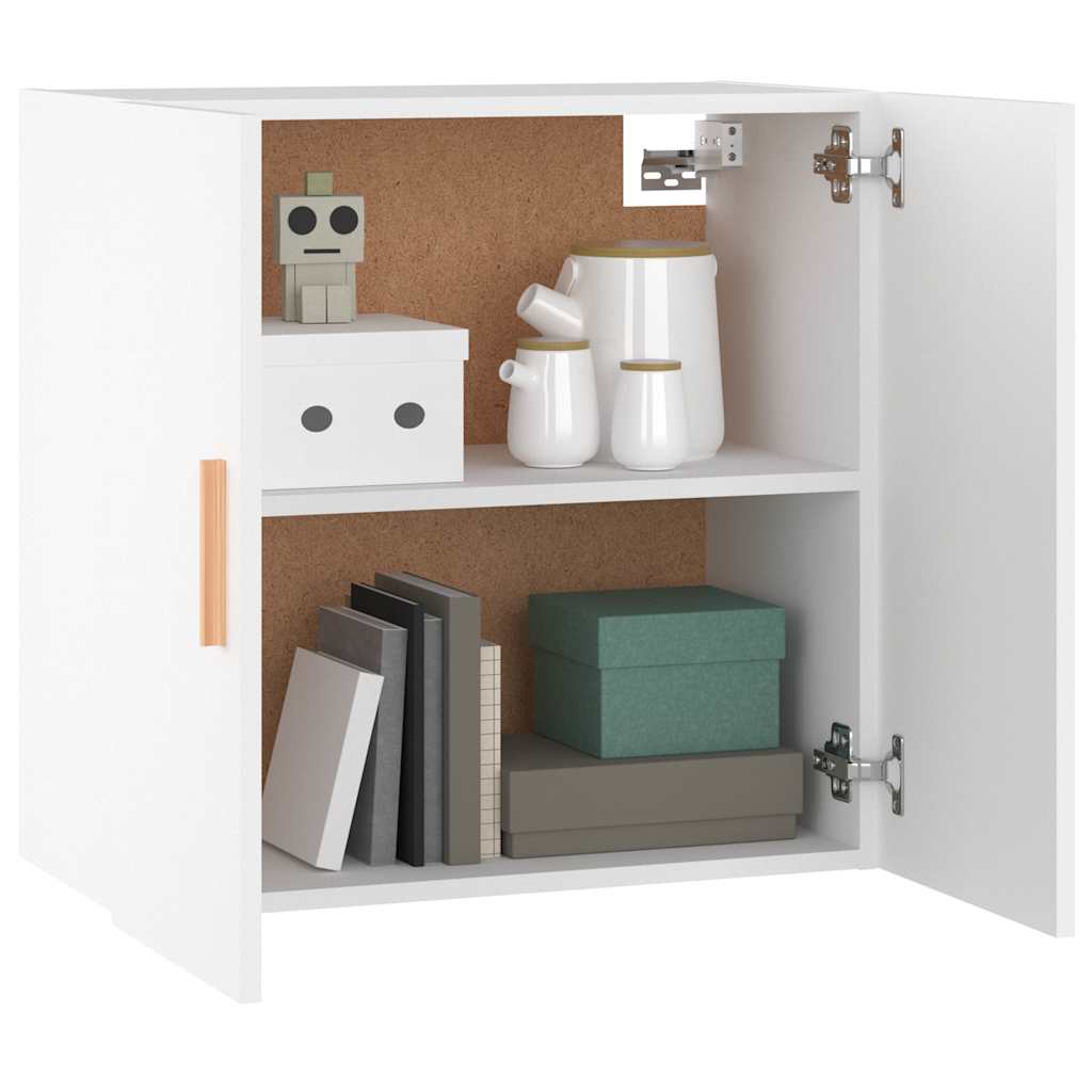 812888 vidaXL Wall Cabinet White 60x30x60 cm Engineered Wood