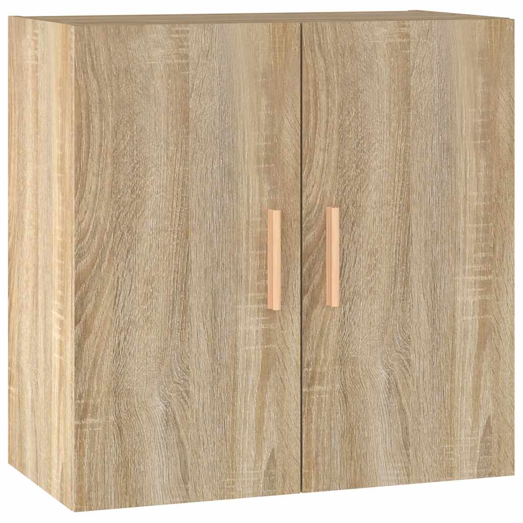 812891 vidaXL Wall Cabinet Sonoma Oak 60x30x60 cm Engineered Wood