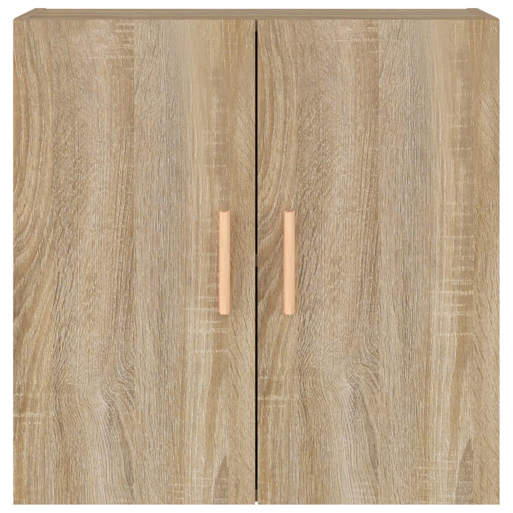 vidaXL Wall Cabinet Sonoma Oak 60x30x60 cm Engineered Wood