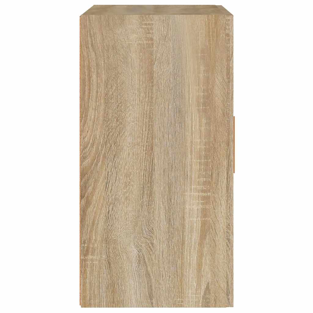 812891 vidaXL Wall Cabinet Sonoma Oak 60x30x60 cm Engineered Wood