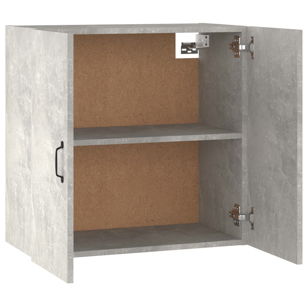 Floating Cabinet | Concrete grey | Engineered wood
