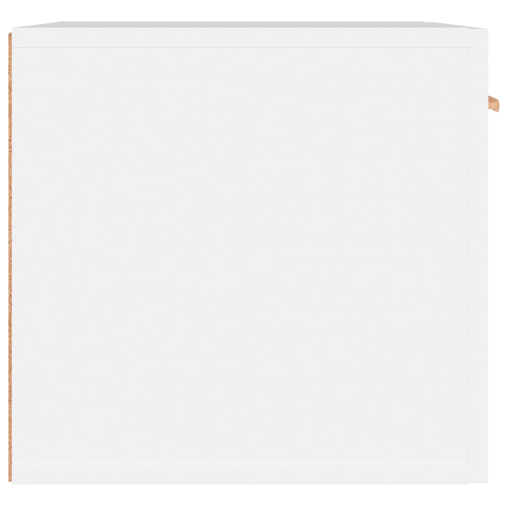 Wall Cabinet White 60x36.5x35 cm Engineered Wood