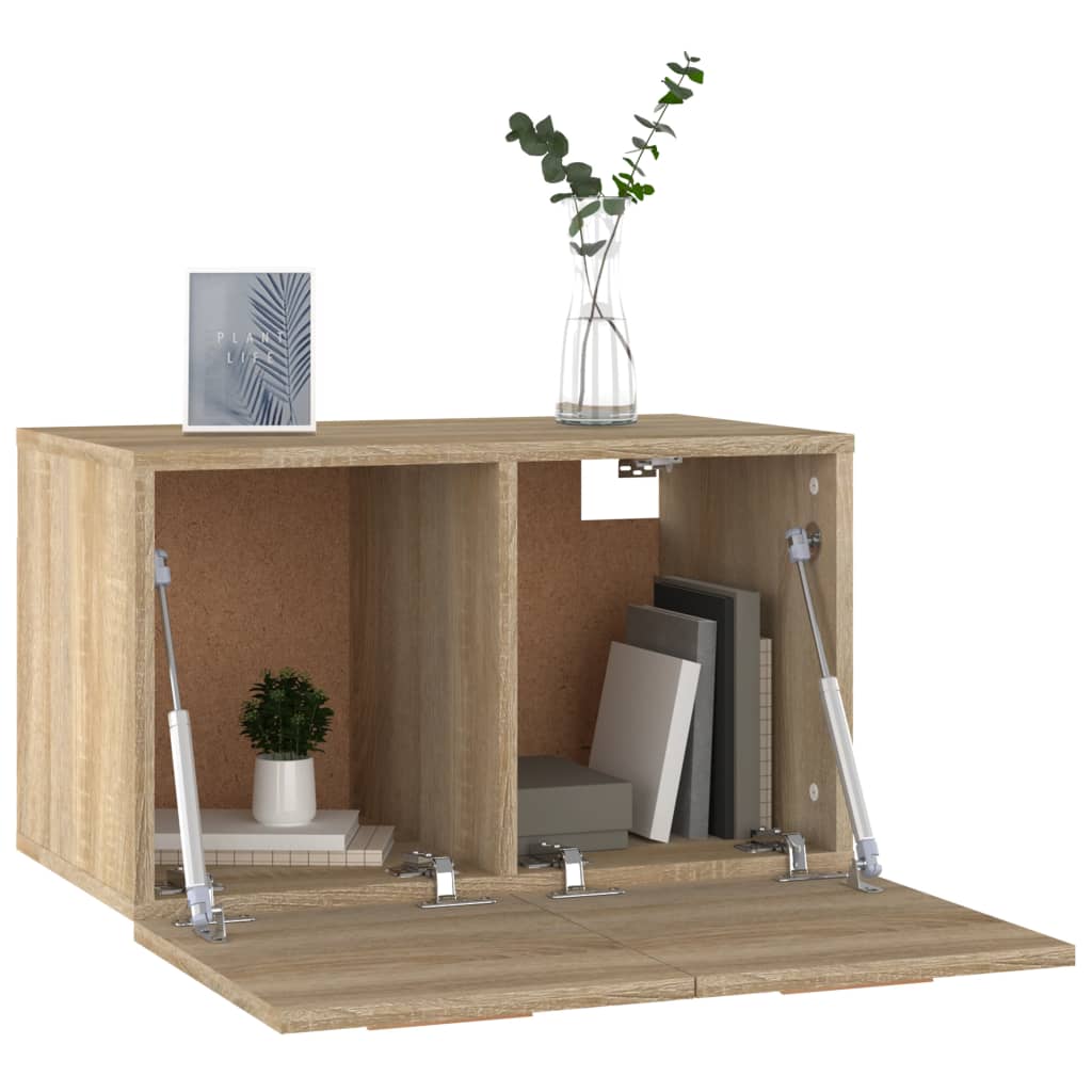 Wall Cabinet Sonoma Oak 60x36.5x35 cm Engineered Wood