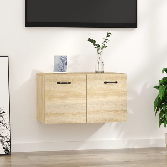 Wall Cabinet Sonoma Oak 60x36.5x35 cm Engineered Wood