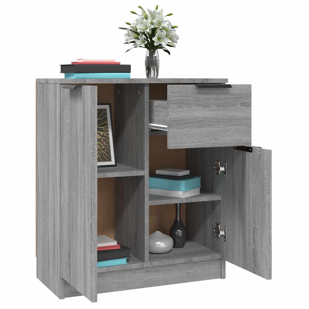 Sideboard Grey Sonoma 60x30x70 cm Engineered Wood