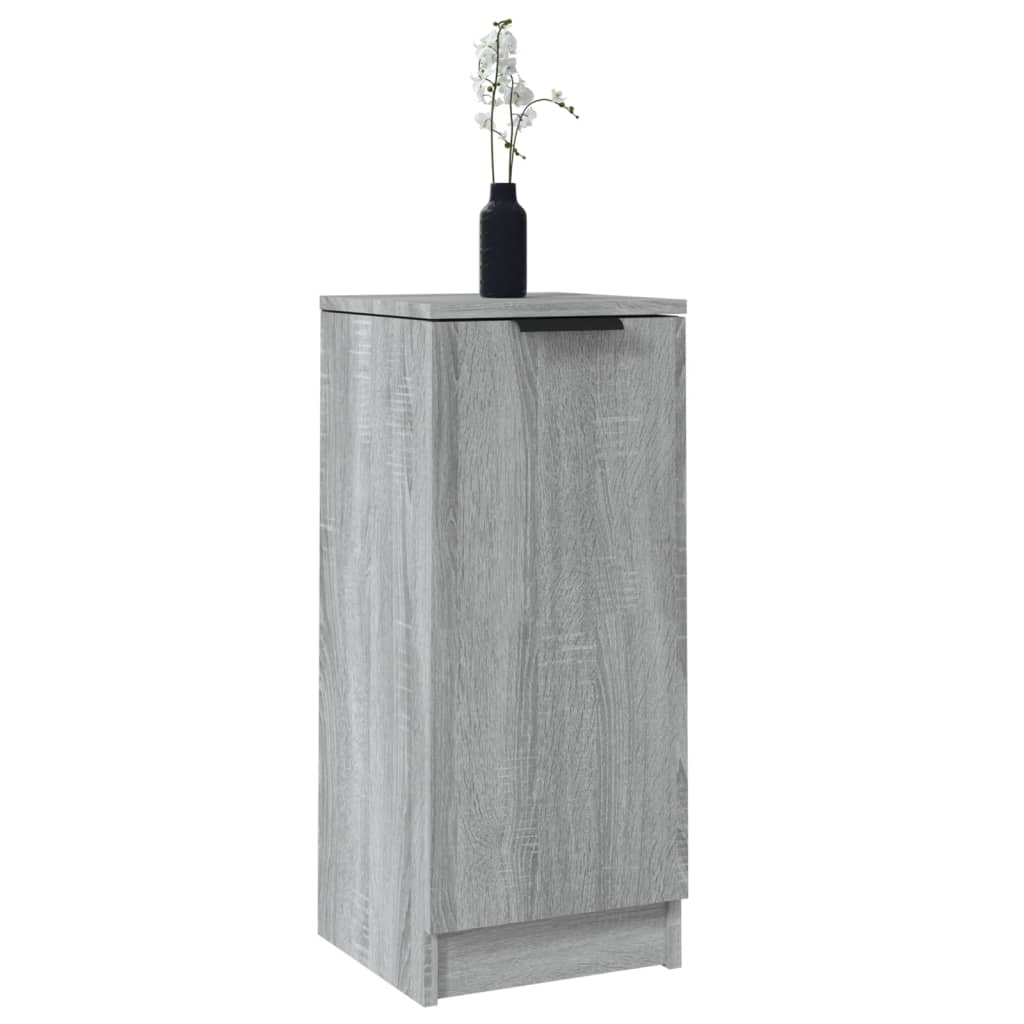 Sideboard Grey Sonoma 30x30x70 cm Engineered Wood
