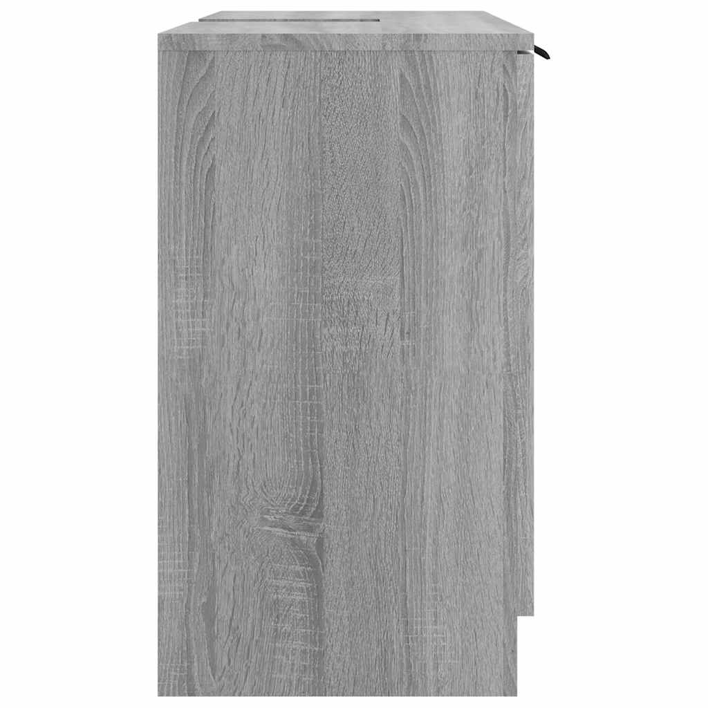Bathroom Cabinet Grey Sonoma 64,5x33,5x59 cm Engineered Wood