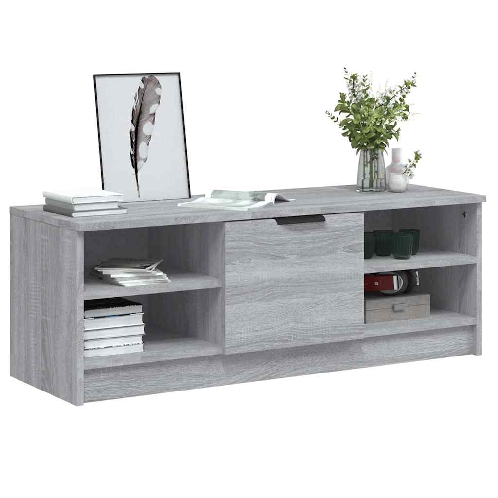 TV Cabinet Grey Sonoma 102x35,5x36,5 cm Engineered Wood