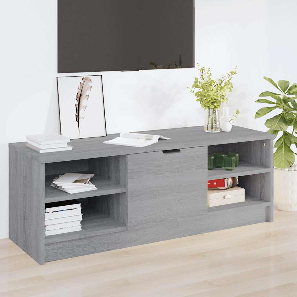 TV Cabinet Grey Sonoma 102x35,5x36,5 cm Engineered Wood