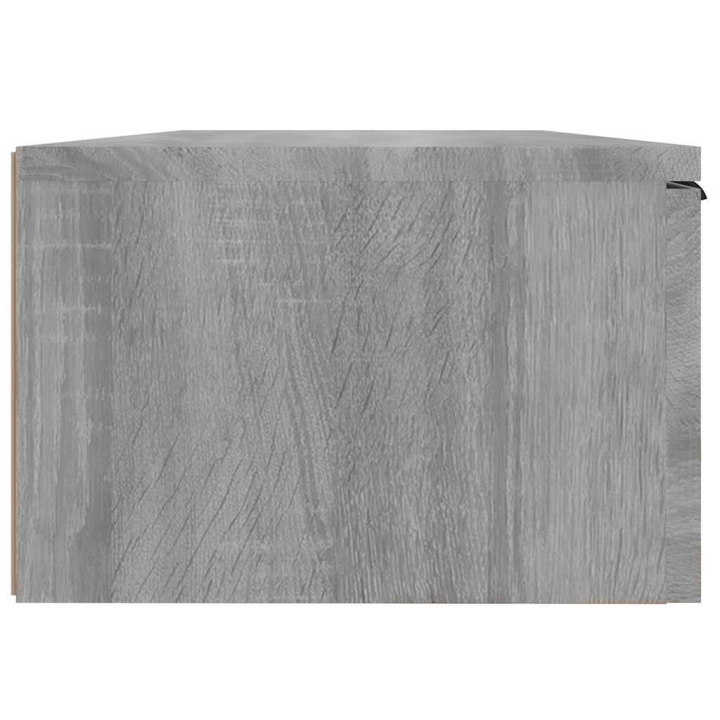 Wall Cabinet Grey Sonoma 68x30x20 cm Engineered Wood